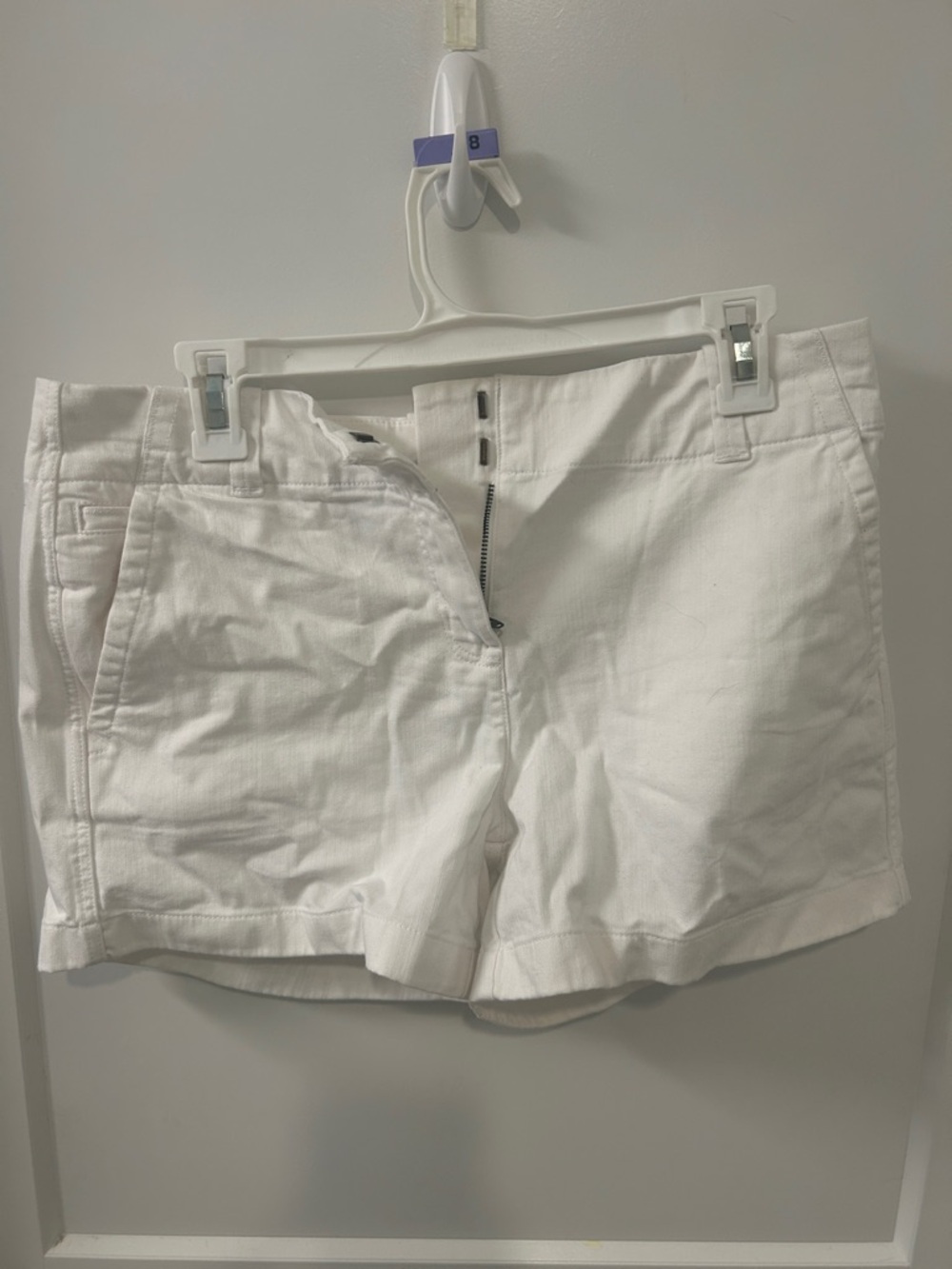 Nordstrom White Cotton Shorts